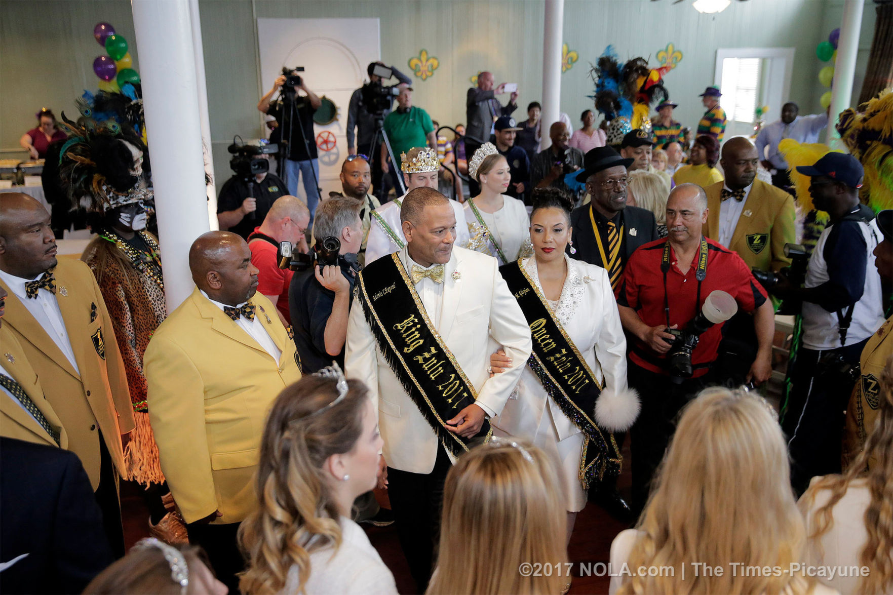 Mardi Gras photos: Zulu, Argus meet in Rivertown